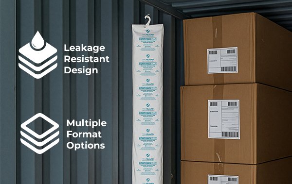 CONT PACK PLUS in un container a protezione del carico